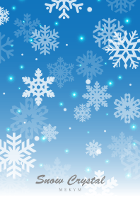 Snow Crystal -BLUE-