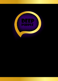 Deep Purple Gold Black Theme