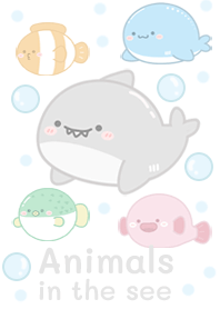 Animals in sea!