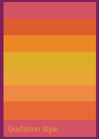Gradation Style(Unique 6)