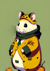 Halloween Hamster 0656C1