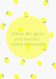 Lemon pattern/ yellow