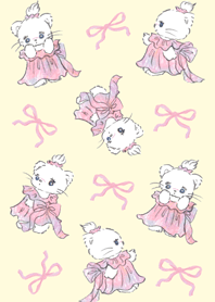 mou mou sou -Ribbon Yellow-