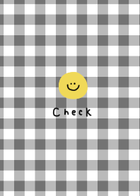 Checkered. Smile.
