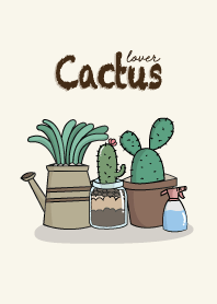 Cactus lover theme.