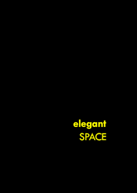 elegant SPACE <BLACK one>