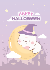 PIG CUTE : HAPPY HALLOWEEN