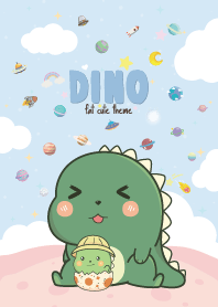 ไดโนน้อย คาวาอิ สีฟ้า