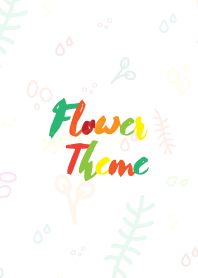Colorful Flower Theme