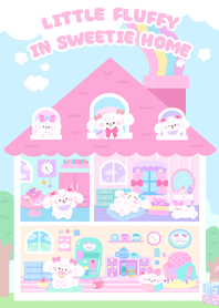 little fluffy in sweetie home