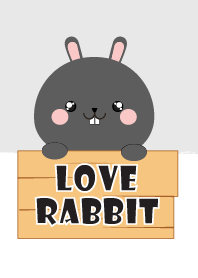 Simple Love Black Rabbit Theme V.2