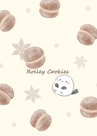 Shimaenaga and Rolley Cookies yellow Cf