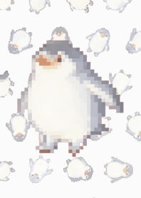 Penguin Random Theme PixelBW|01