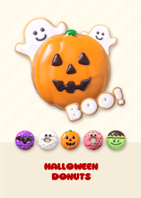 HALLOWEEN DONUTS  - SC Beige 2-2