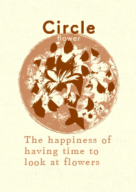 Circle flower kashoku