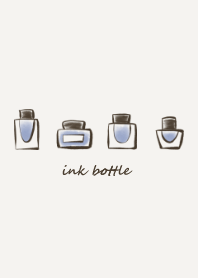 Ink bottle -navy-