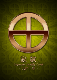 家紋 22（丸に十字）<銅>