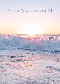 Sunset Water 526 Not AI