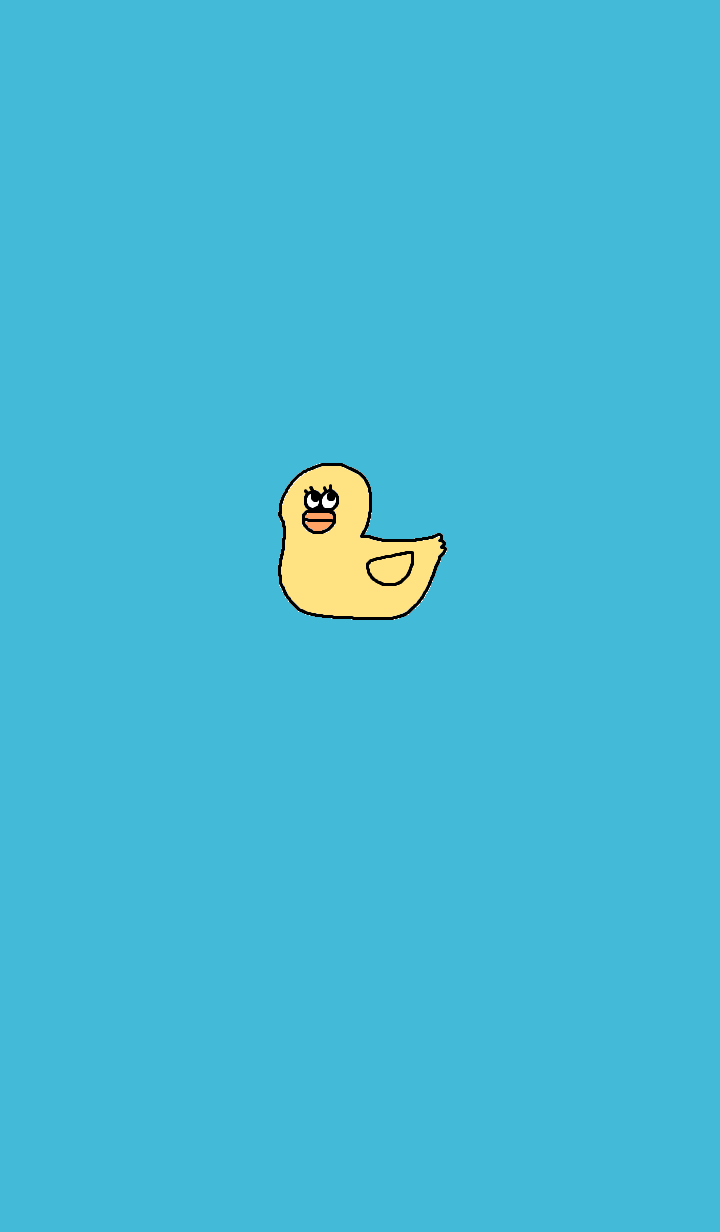 (simple duck theme blue )