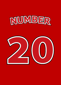 Number 20 red version