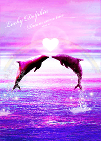 恋愛運 ♥Lucky Dolphin pink4♥