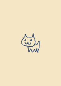 お絵描き <猫> カフェオレ