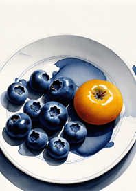 Blueberry background   474AF0