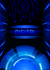 DIGITAL -Blue light-