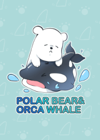 Polar Bear and Orca Whale