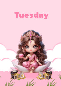 Lakshmi birthday color pink