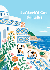 Santorini Cat Paradise