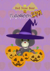Red Nose Bear in Halloween2019