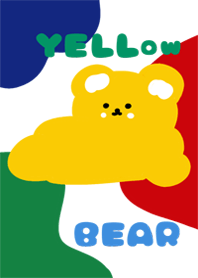 yellow bear so cute