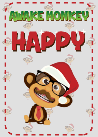 Awake Monkey Happy