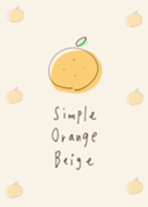 Orange beige