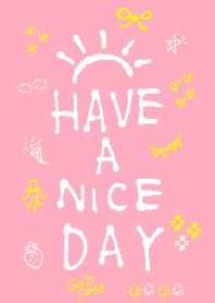 HAVE A NICE DAY_PINK from JAPAN