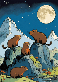 Ukiyo-e - Capybara a2beA1