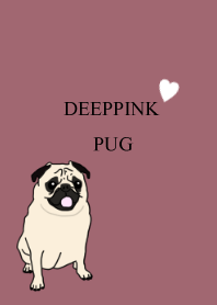 Pug & dull pink color