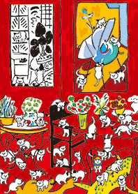 Search for Ponge! Matisse Large Red Room