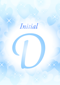 D-Initial-heart-Blue