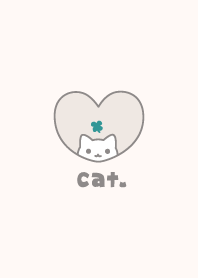 Cat Clover - Beige