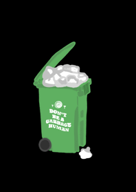 Don't be a garbage human.