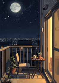 Tonight on the Balcony - Pixel