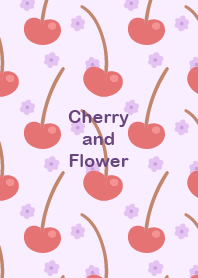 Cherry and Flower (Purple Version)