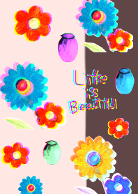 little flower & vase