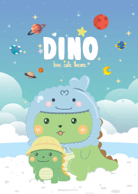 Dinosaur Seaside Blue