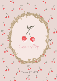 cherry pop -pink beige-