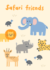 非洲草原動物好朋友