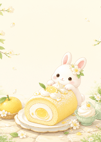 Lemon White Rabbit Yuzu Roll
