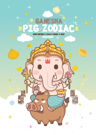 Ganesha & Pig Zodiac + Debt Entirely